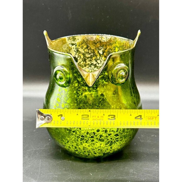 Bath and Body Works Green Mercury Owl Candle Holder - Picture 6 of 7